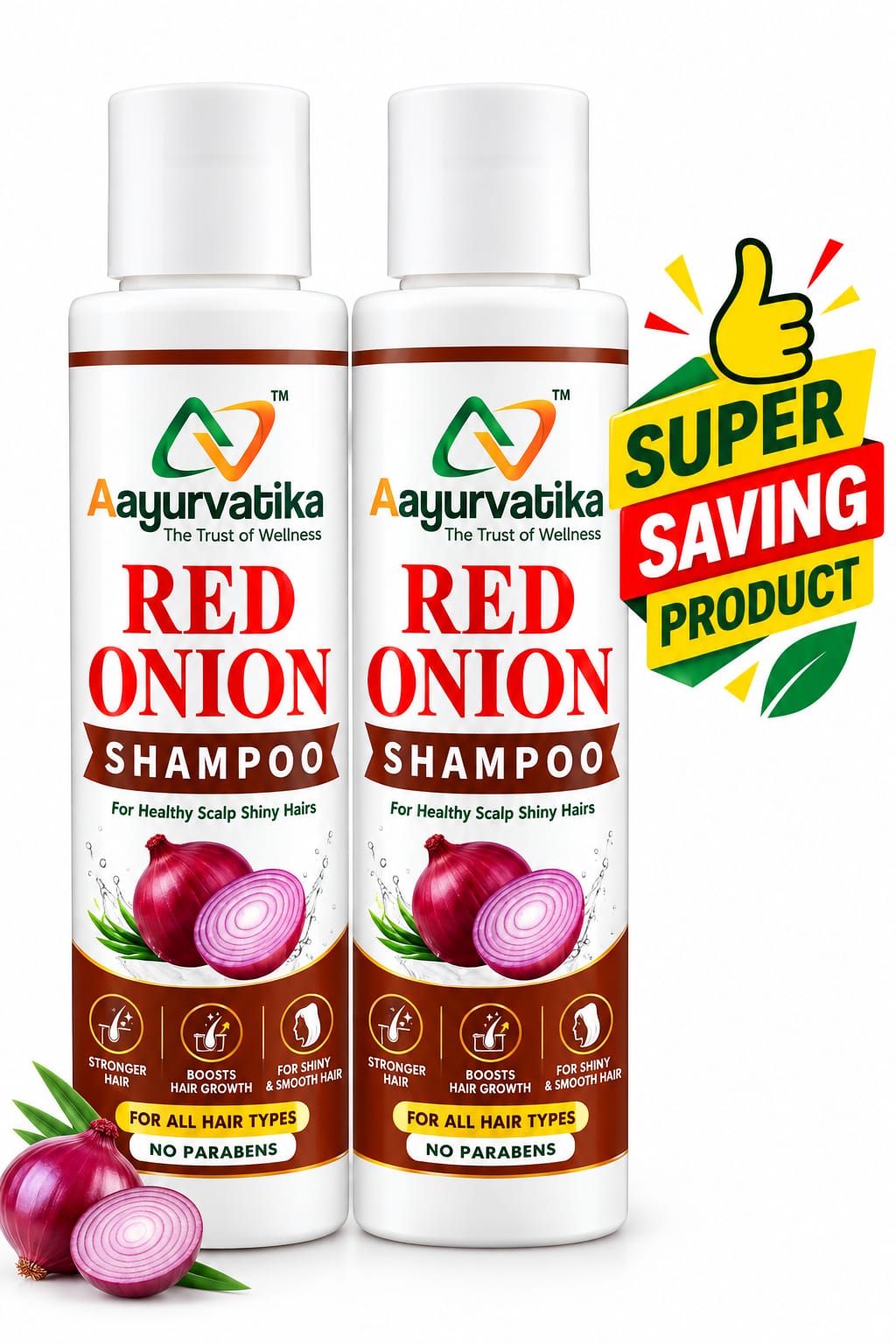 RED ONION SHAMPOO 200ml (1+1)