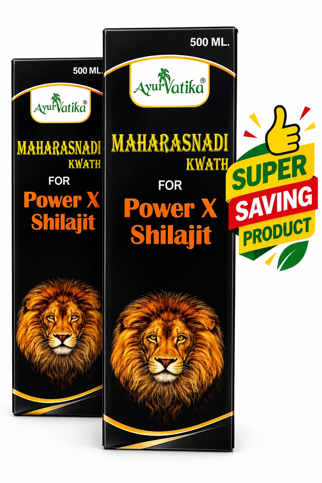 SUPER SAVING POWER X SHILAJIT JUICE (1+1)